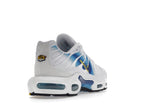 Nike Air Max Plus Spray Paint Swoosh White Blue - White/Blue/Yellow - DX8962-100 - 31
