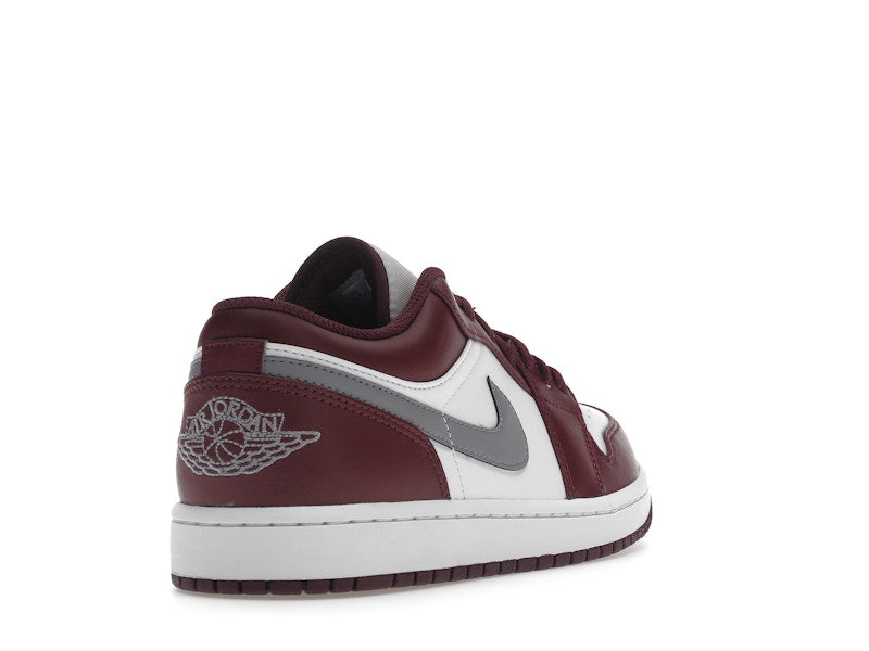 Air Jordan 1 Low White Bordeaux