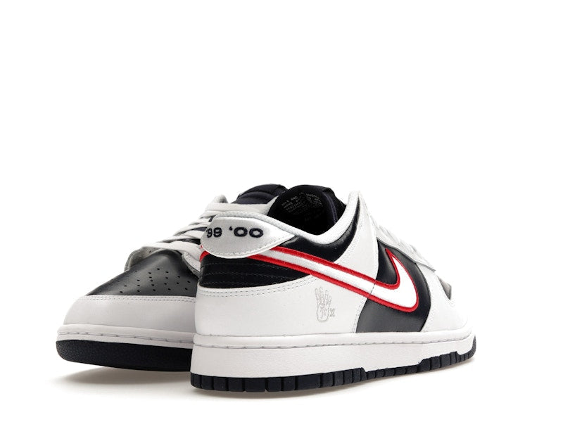 Nike Dunk Low Houston Comets Four Peat Womens - White/Obsidian/Wolf Grey/University Red - DZ2780-100 - 31