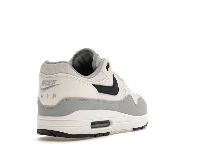 Nike Air Max 1 Platinum Tint Dark Obsidian, vista a 360 gradi 31 di 36