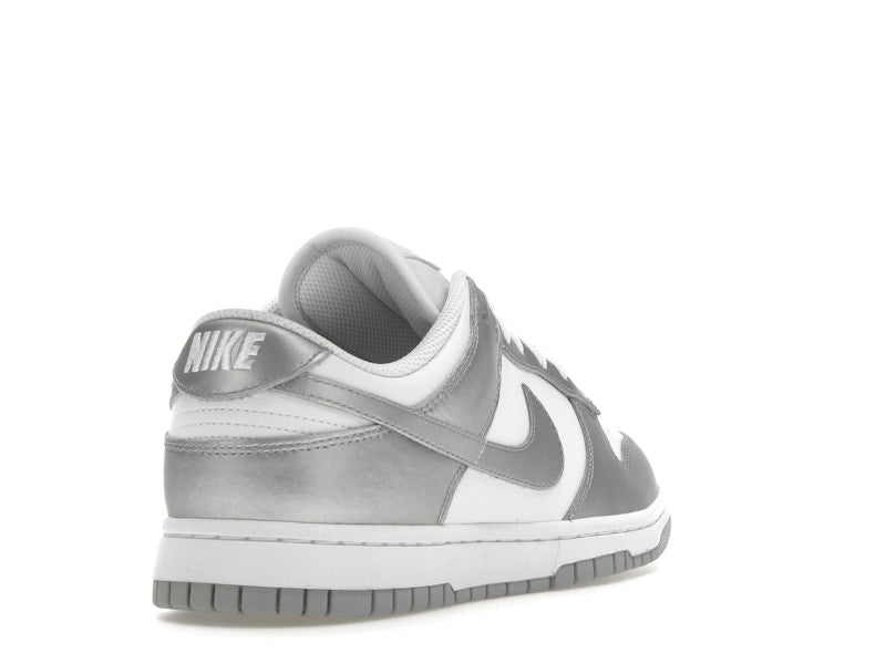 Nike Dunk Low Metallic Silver Womens - White/Metallic Silver/Blue Joy - FV1311-100 - 31