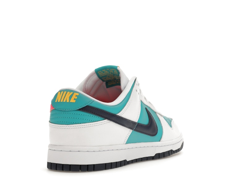 Nike Dunk Low Dusty Cactus - Dusty Cactus/Thunder Blue/White/Racer Pink/Laser Orange - HF4850-345 - 31