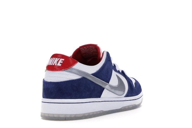 Nike Dunk Sb Low Ishod Wair Bmw - Deep Royal Blue/Metallic Silver-University Red-Metallic Silver - 839685-416 - 31