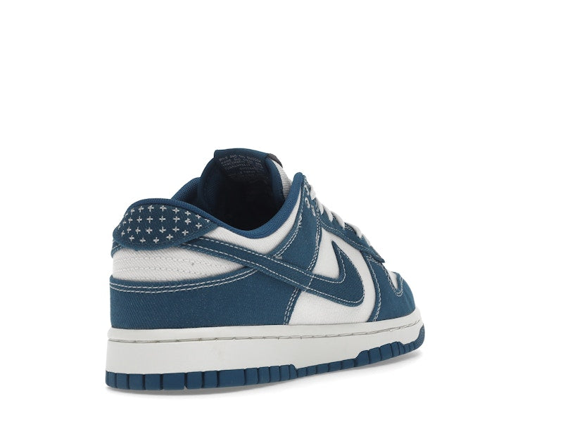 Nike Dunk Low Industrial Blue Sashiko - Summit White/Industrial Blue - DV0834-101 - 31
