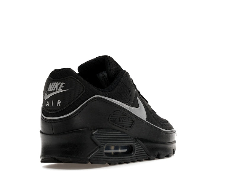 Nike Air Max 90 Premium Black Reflective - Black/Black/Anthracite/Multi-Color - HV4517-002 - 31