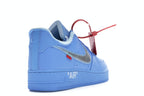 Nike Air Force 1 Low Off White University Blue - University Blue/Metallic Silver-White - CI1173-400 - 31