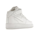 Nike Air Force 1 Mid Triple White (W) - White/White-White - DD9625-100/366731-100 - 32