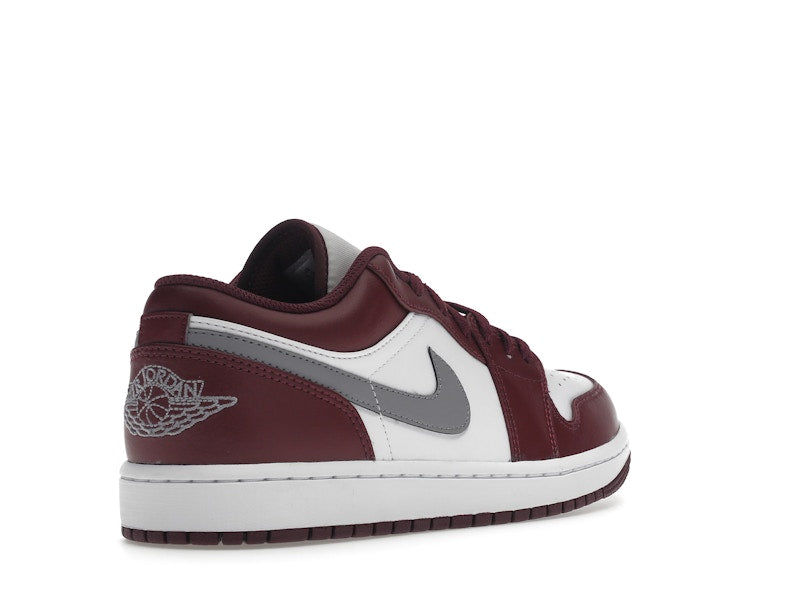 Air Jordan 1 Low White Bordeaux