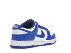 Nike Dunk Low White Hyper Royal (2025), vista a 360 gradi 32 di 36