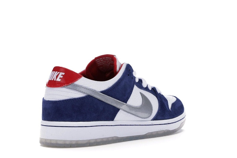 Nike Dunk Sb Low Ishod Wair Bmw - Deep Royal Blue/Metallic Silver-University Red-Metallic Silver - 839685-416 - 32