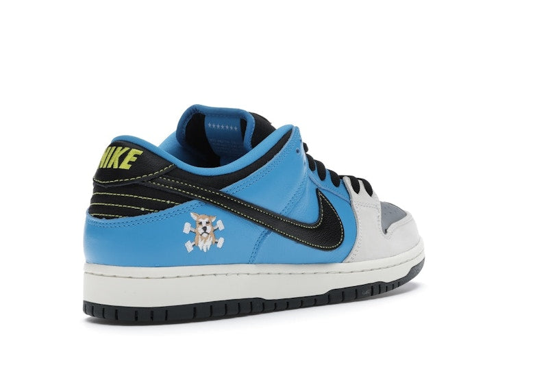 Nike SB Dunk Low Instant Skateboards - Blue Hero/Pale Ivory/Black - CZ5128-400 - 32