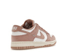 Nike Dunk Low Rose Whisper Gold Mini Swoosh (Women's), vista a 360 gradi 32 di 36