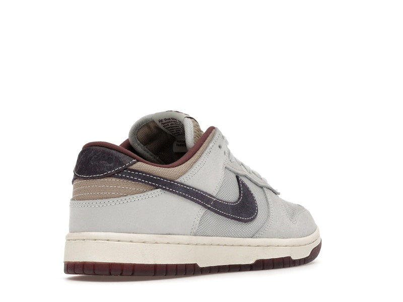Nike Dunk Low Retro Se Off White Moon Particle Dark Raisin - Off White/Spruce Aura/Moon Particle/Dark Raisin - IB6752-100 - 32