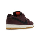 Nike Sb Dunk Low Pro Burgundy Crush - Burgundy Crush/Black/Mystic Dates/Sail/Gum Light Brown/Safety Orange - IO2304-600 - 32