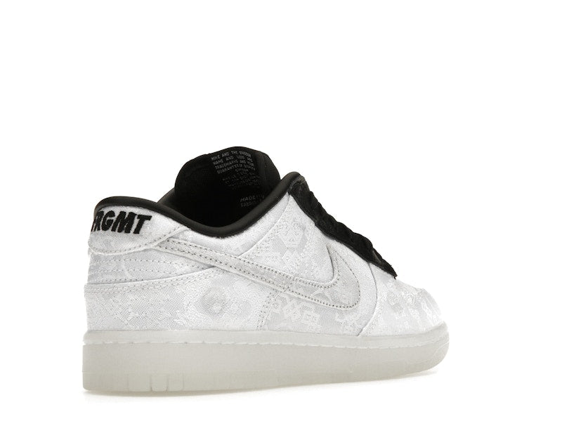 Nike Dunk Low Clot Fragment White - White/Black - FN0315-110 - 32