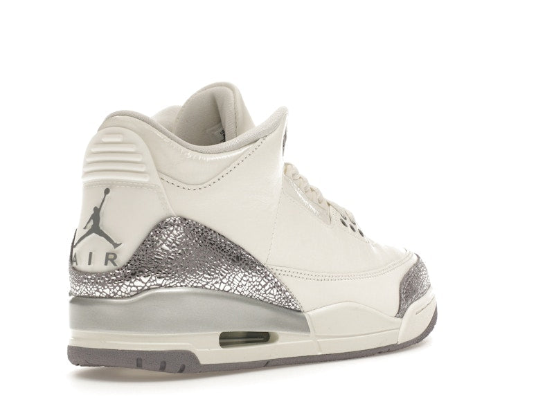 Air Jordan 3 Retro Sail Cement Grey, vista a 360 gradi 32 di 36