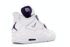 Air Jordan 4 Retro White Court Purple