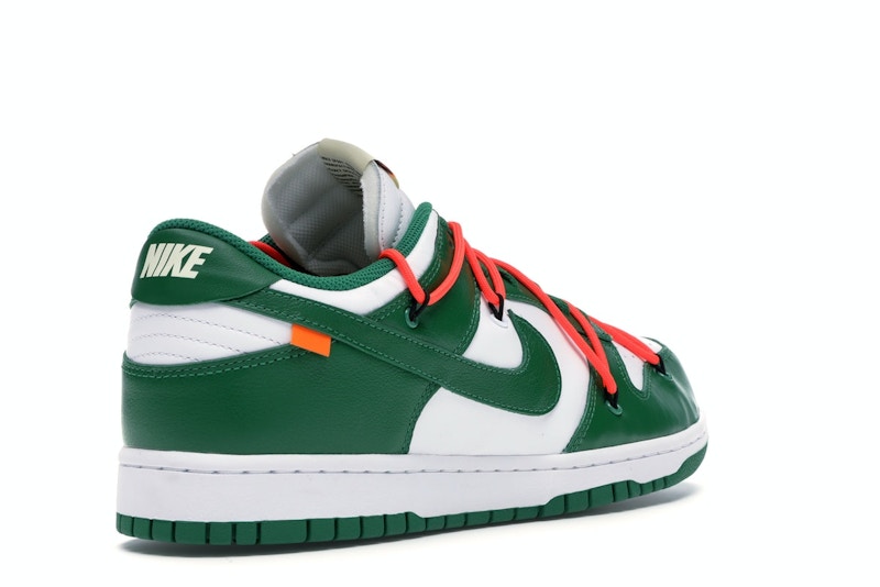 Nike Dunk Low Off White Pine Green - White/Pine Green-Pine Green - CT0856-100 - 32