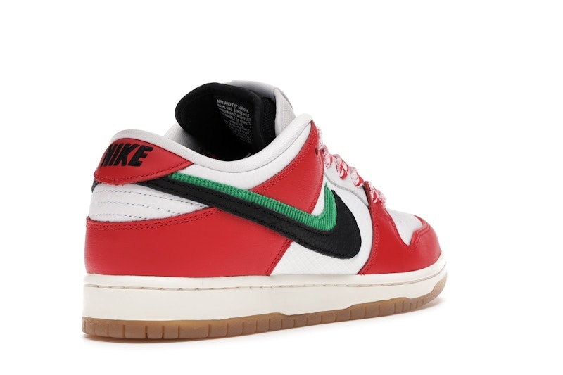 Nike SB Dunk Low Frame Skate Habibi - White/Black-Green-Red-Gum - CT2550-600 - 32