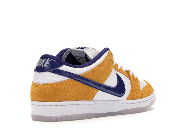 Nike SB Dunk Low Laser Orange - White/Regency Purple-Laser Orange - BQ6817-800 - 32