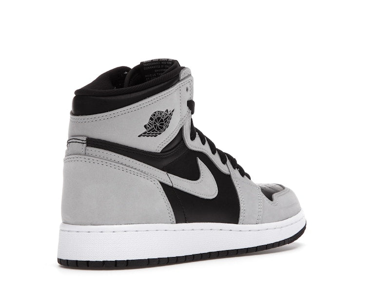 Air Jordan 1 Retro High Black White Light Smoke Grey (GS)
