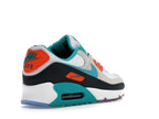 Nike Air Max 90 Miami Dolphins - White/Turbo Green/Pitch Blue - II7590-100 - 32