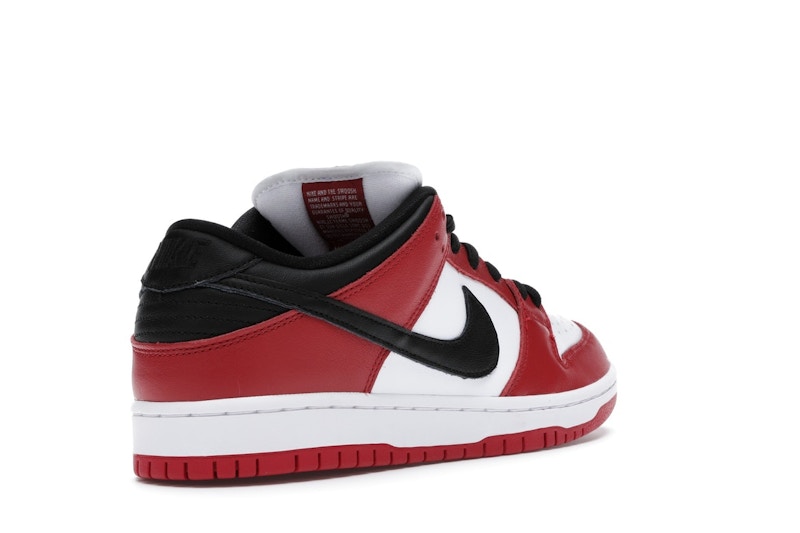 Nike Sb Dunk Low J Pack Chicago - Varsity Red/Black-White - BQ6817-600 - 32