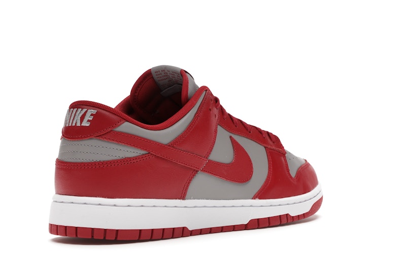 Nike Dunk Low Retro Medium Grey Varsity Red 2021 - Medium Grey/White/Varsity Red - DD1391-002 - 32