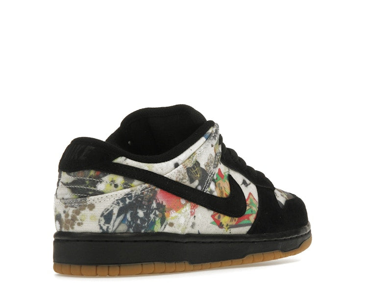 Nike SB Dunk Low Supreme Rammellzee, vista a 360 gradi 32 di 36