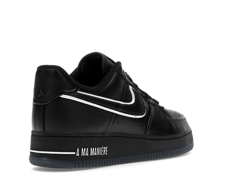 Nike Air Force 1 Low A Ma Maniere Hand Wash Cold Womens - Black/White/Black/Black - HF4084-001 - 32