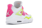 Air Jordan 4 Retro White Lemon Pink (GS) - White/Lemon Venom-Pink Blast - CV7808-100 - 32