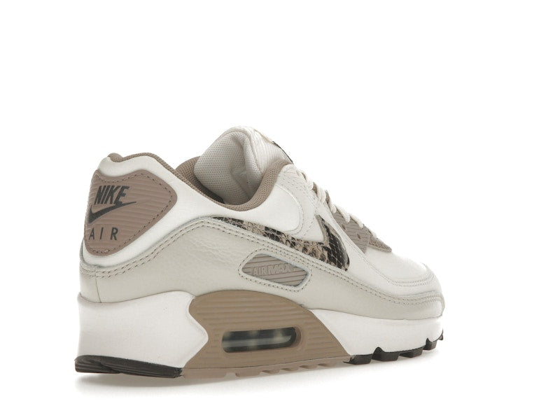 Nike Air Max 90 Light Pink Snakeskin Womens - Pink/Grey - HV4915-100 - 32