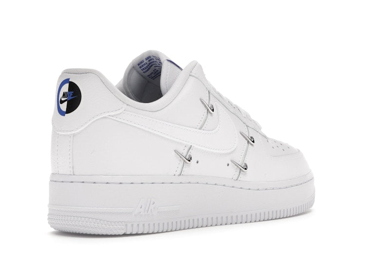 Nike Air Force 1 Lx White (W) - White/Hyper Royal-Black-White - CT1990-100 - 32
