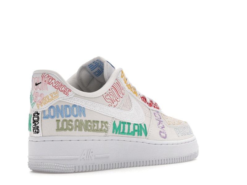Nike Air Force 1 Low World Tour White - White/White - II1549-100 - 32