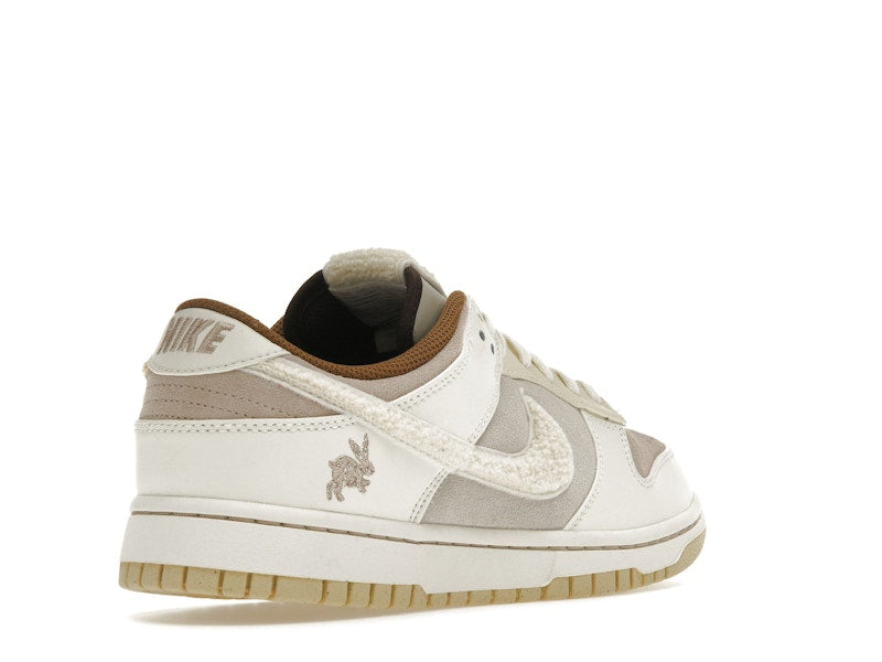 Nike Dunk Low Retro Prm Year Of The Rabbit Mocha Brown - Fossil Stone/Coconut Milk-Sail-Light Bone-Sesame - FD4203-211 - 32