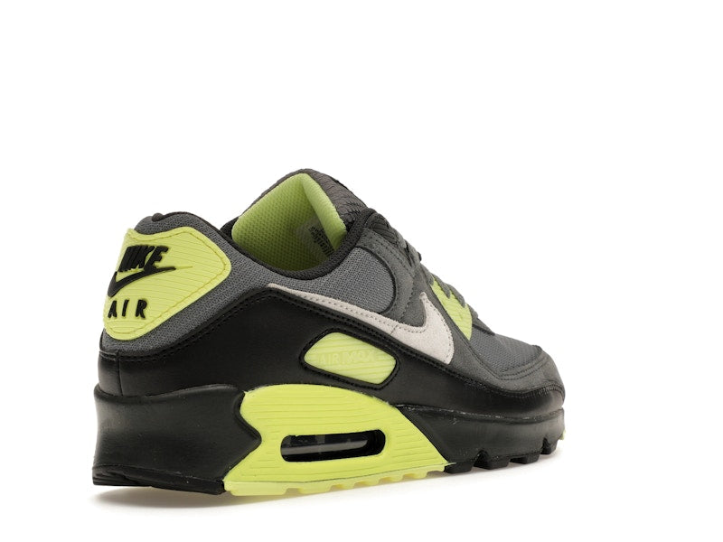 Nike Air Max 90 Smoke Grey Light Lemon Twist, vista a 360 gradi 32 di 36
