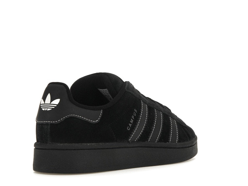 Adidas Campus 00s Core Black White Stitching - Core Black/Core Black/White - JP9424 - 32