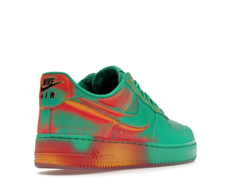 Nike Air Force 1 Low 07 Stadium Green Crimson - Stadium Green/Bright Crimson/Laser Orange - IB6834-300 - 32
