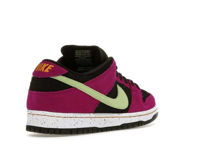 Nike Dunk Sb Low Pro Acg Terra Red Plum - Red Plum/Black-Taxi-Citron - BQ6817-501 - 32
