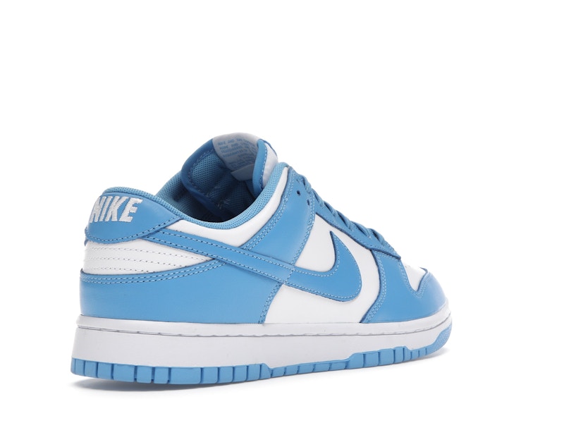 Nike Dunk Low Unc 2021 - White/University Blue-White - DD1391-102 - 32