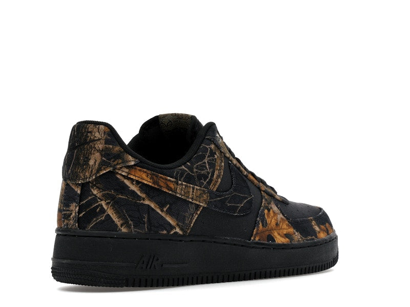 Nike Air Force 1 Low Realtree Black Camo - Off Noir/Multi-Color/Gum Yellow - IH1221-001 - 32