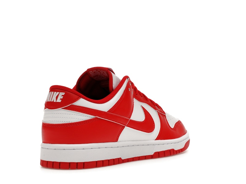 Nike Dunk Low St Johns 2025 - White/University Red-White - HF5441-104 - 32