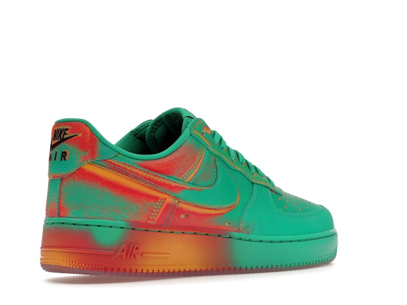Nike Air Force 1 Low 07 Stadium Green Crimson - Stadium Green/Bright Crimson/Laser Orange - IB6834-300 - 33