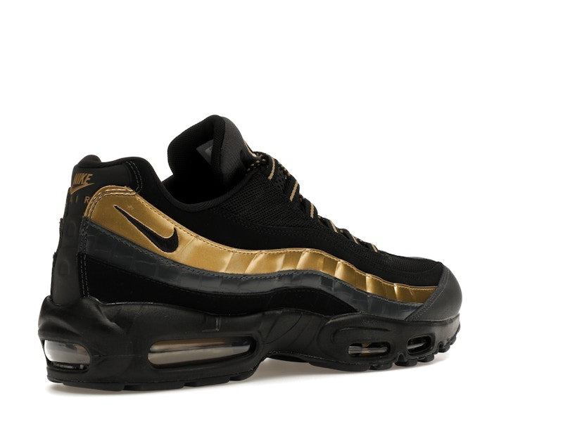 Nike Air Max 95 Black Metallic Gold - Black/Black-Metallic Gold-Anthracite - 538416-007 - 33