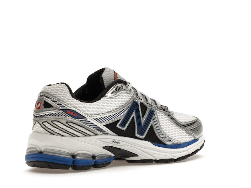 New Balance 860v2 White Team Royal Silver - White/Team Royal - ML860XB - 33
