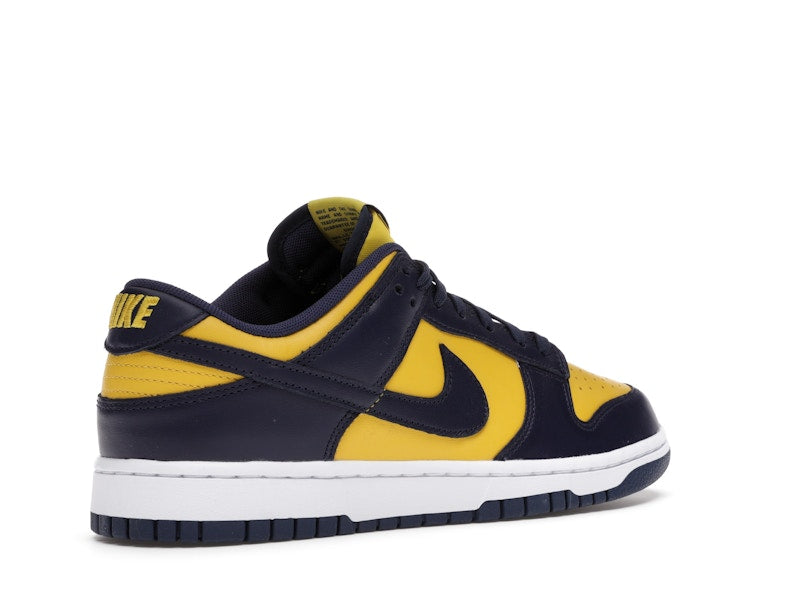 Nike Dunk Low Michigan - Varsity Maize/Midnight Navy-White - DD1391-700 - 33
