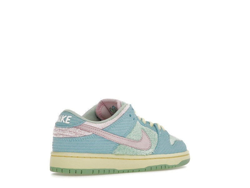 Nike Sb Dunk Low Verdy Visty (PS) - Blue Gaze/Light Arctic Pink/Bicycle Yellow - FZ7195-400 - 33