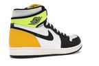 Air Jordan 1 Retro High White Black Volt University Gold