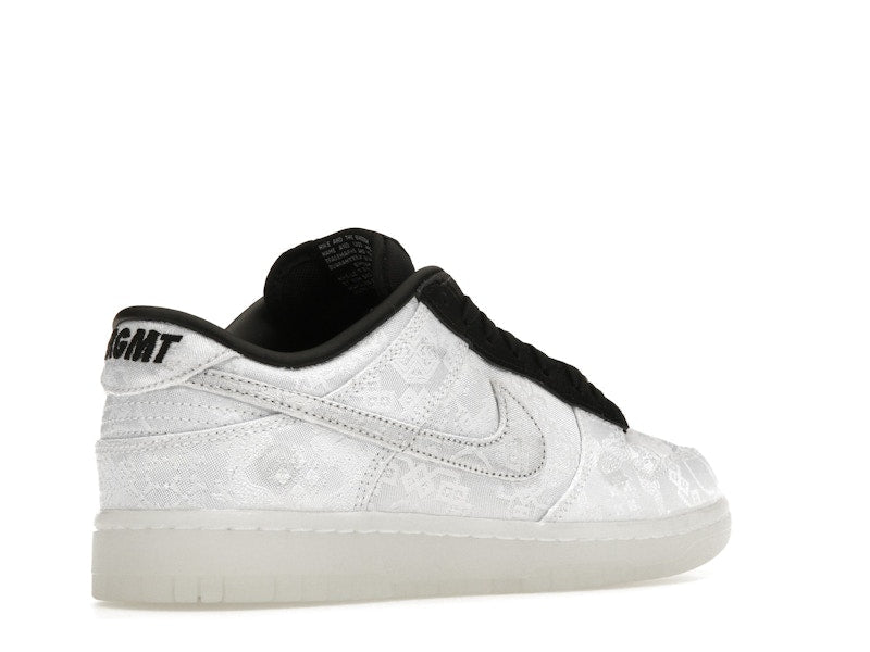 Nike Dunk Low Clot Fragment White - White/Black - FN0315-110 - 33