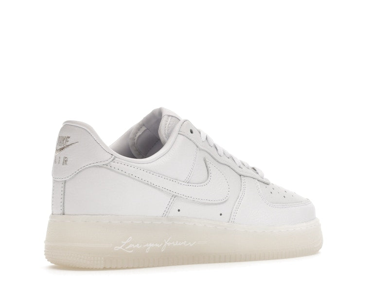 Nike Air Force 1 Low Drake Nocta Certified Lover Boy White Cobalt Tint - White/Cobalt Tint/Metallic Silver - CZ8065-101 - 33